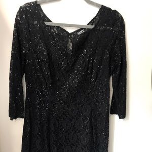 SLNY Fashions embellished cocktail dress size 14